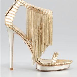 Brian Atwood Cassiane fringe heels!!